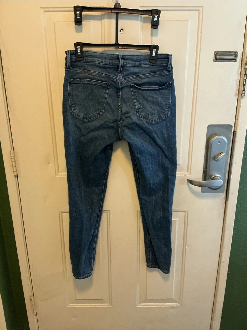 Old Navy Dark Blue Skinny Jeans - Picture 2 of 3